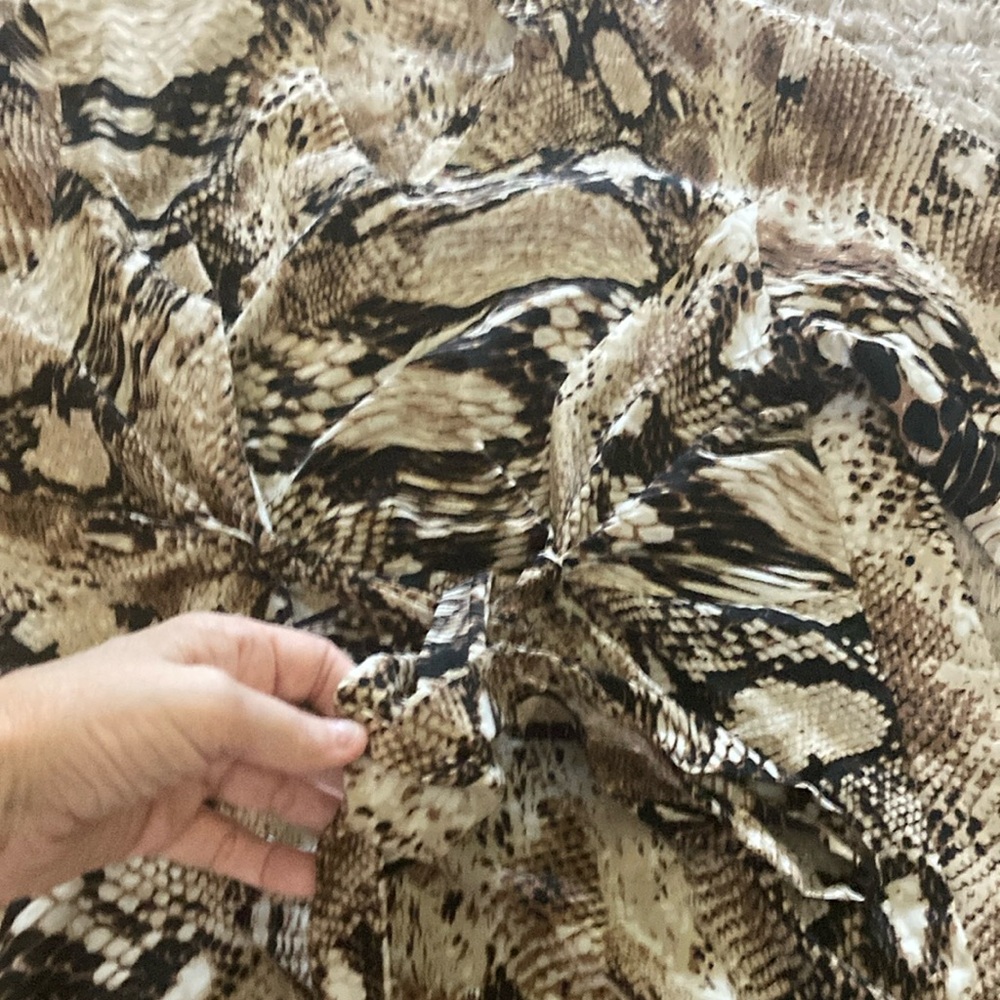 SHEIN Snake Print Dress - Picture 2 of 5